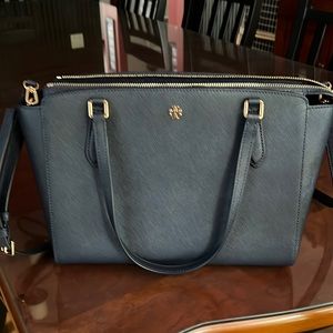 Tory Burch cross over tote bag